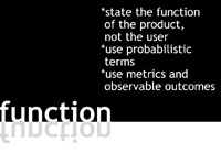 state function of product in probablistic terms using observable outcomes